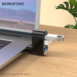 USB концентратор Borofone DH3